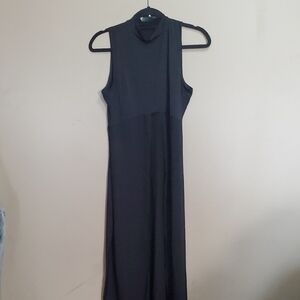 Elegant Black Sleeveless Dress Size Medium